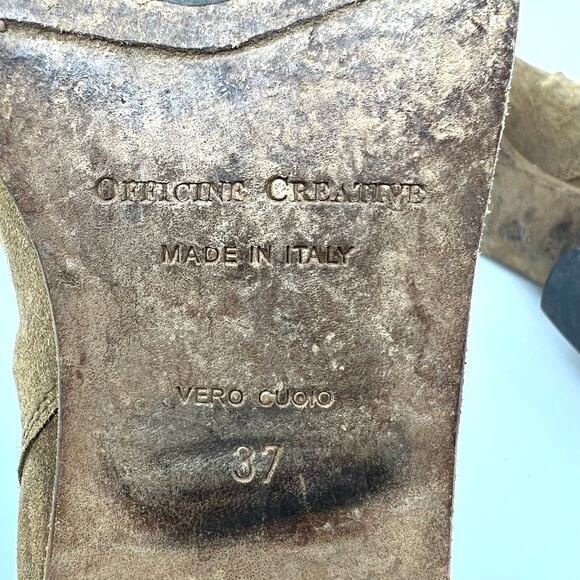 Officine Creative Salome Brown Suede Bootie Women's 7 US - Picture 9 of 9
